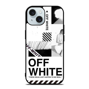 OFF WHITE iPhone 15 Case Cover